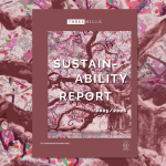 Aerial view of a coastline representing Three Hills 2025-2026 Sustainability Report